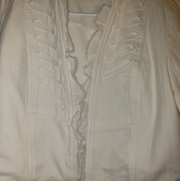 To the MAX! Jean Jacket with Ruffles - Picture 3 of 4